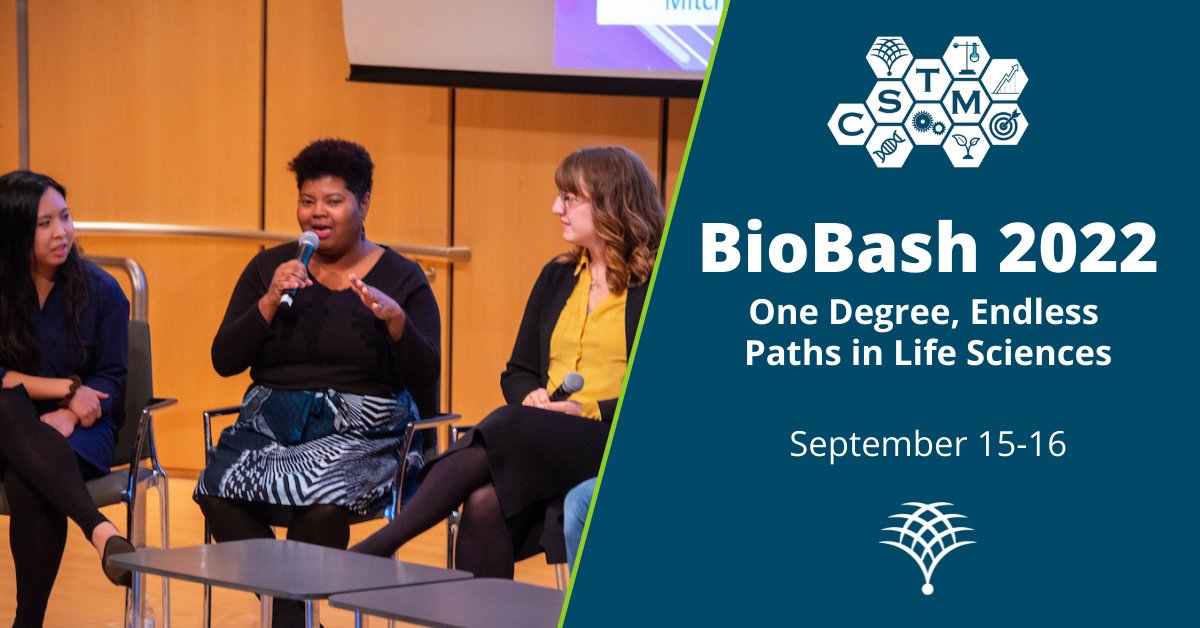 DanforthCenter's tweet image. 🌱 Plant September 15-16 on your calendar to attend #BioBash2022, a career networking and job fair event for science trainees. Register: loom.ly/wCb9z_A