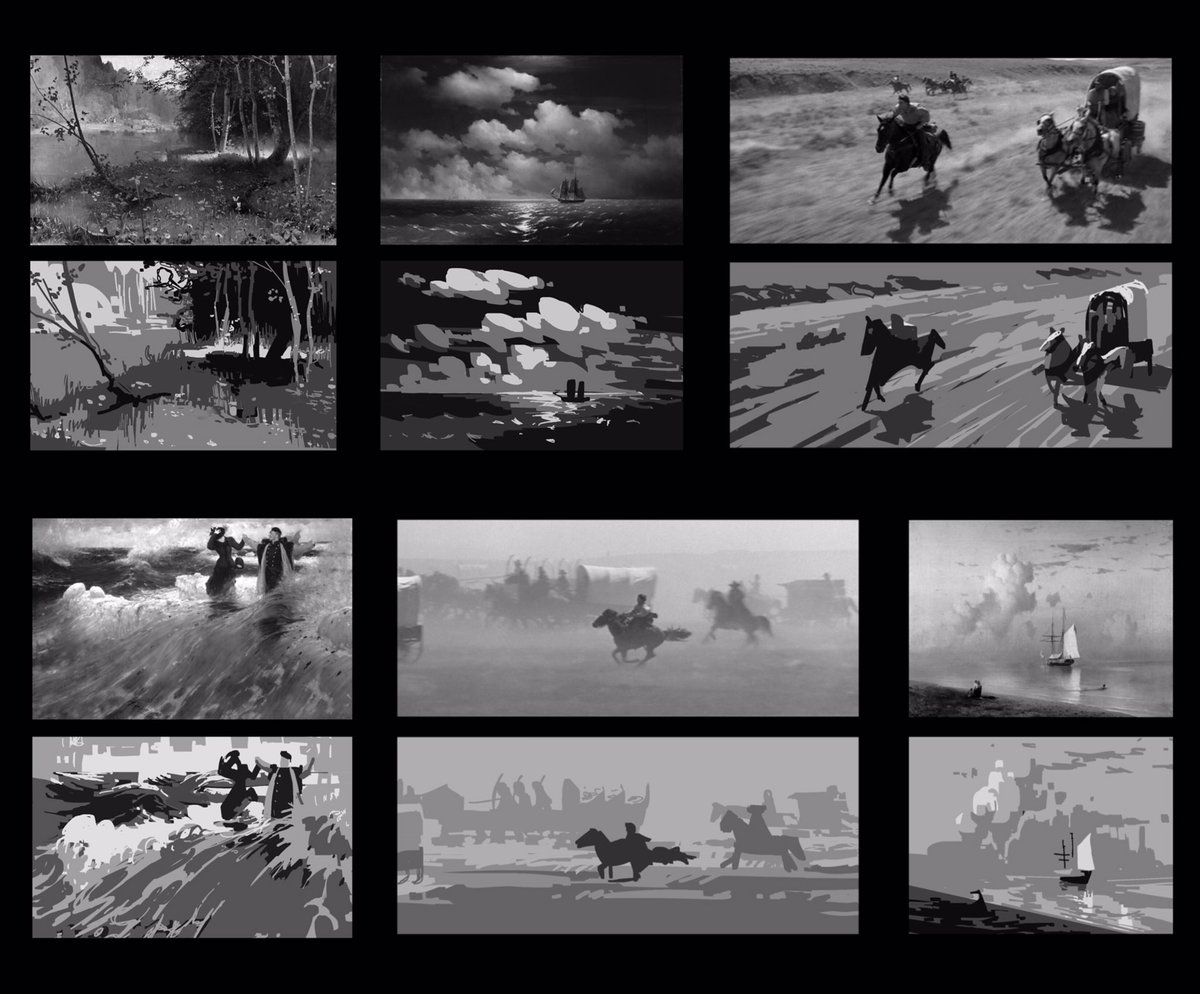 JessDavila_Art's tweet photo. More key moment ideas for my TechiWizard of Oz personal project :)
#keymoment #visdev #composition #conceptsketch #sketchbook #techiwizardofoz #filmstudies https://t.co/dZ7D0YG6Rc
