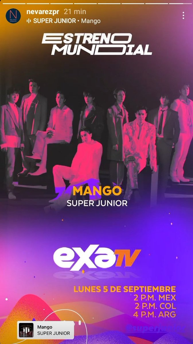 dianitadcv's tweet photo. Y si el lunes nos armamos un streaming masivo, asรญ como si hubiera sido el estreno del MV? ๐
Ya que ahรญ dice "estreno mundial" hay que seguiles la corriente ๐คญ
#SUPERJUNIOR
@SJofficial https://t.co/ogPBmJx7ND