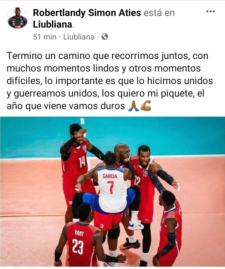 Tenemos que seguir mejorando, pero me quedo con esto de Simón: ...el año que viene vamos duros...