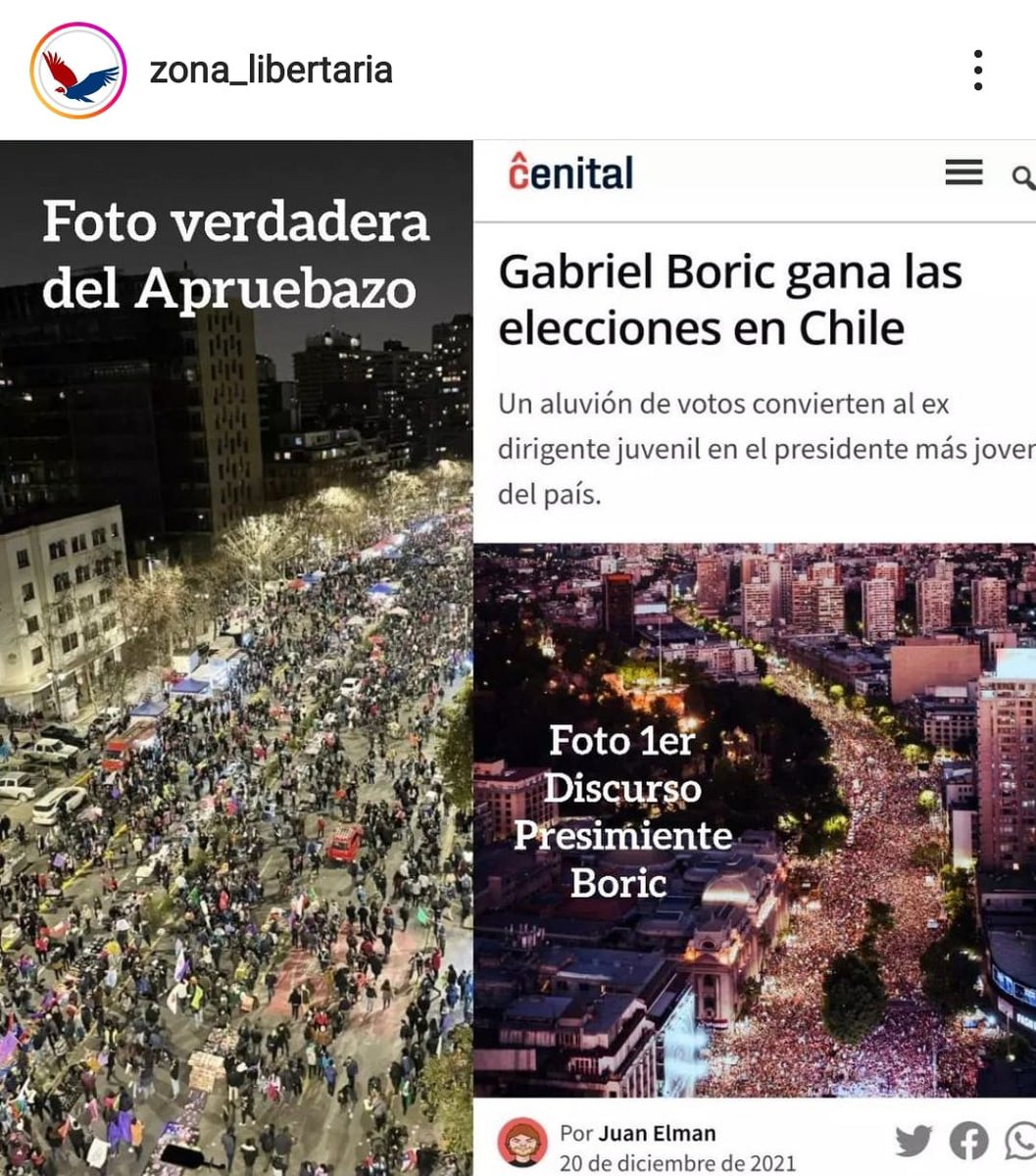 InostrozaMigue's tweet image. Así de chantas, publicaron la foto del primer discurso como si hubiera sido el evento de cierre del apruebo, están desesperados. Todos por el #Rechazo  #RechazoCrece #TodosPorElRechazo