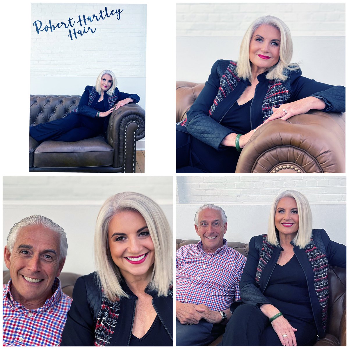 HairHartley's tweet photo. 𝓡𝓸𝓫𝓮𝓻𝓽𝓗𝓪𝓻𝓽𝓵𝓮𝔂 𝓗𝓪𝓲𝓻
Thanks for a wonderful week at our Hair Creative Space. Just a few hair stars of the week for us all to enjoy. 
We are so fortunate to have you in our hair family without you we simply would not be here. https://t.co/g8ynjJRVdm