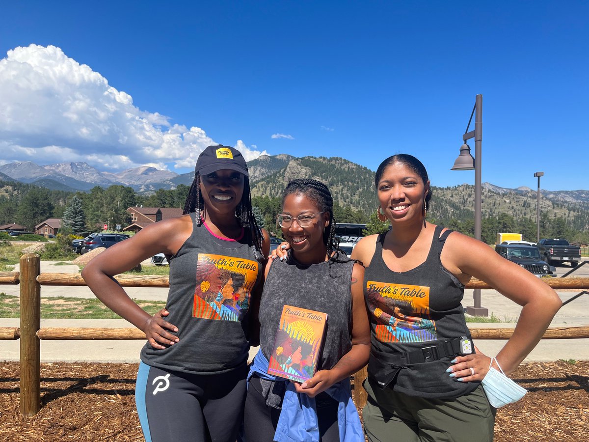 DrCEdmondson's tweet photo. @GirlTrek #stressprotest is full of fun, fitness, friendship …and a few @TruthsTable listeners and readers. https://t.co/pH3ic42S38