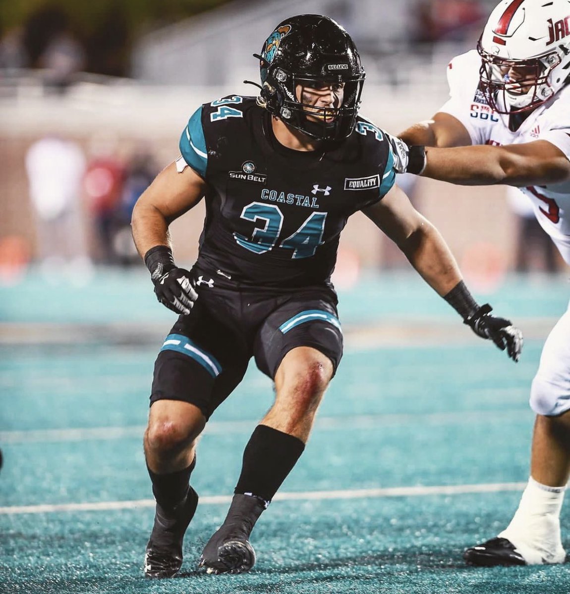 bradley_smith60's tweet photo. After a great conversation with @CoachChadwell I’m blessed to receive my 10th offer from Coastal Carolina!
@coachbilldurkin @Davis33Coach https://t.co/u5NUpplRcz