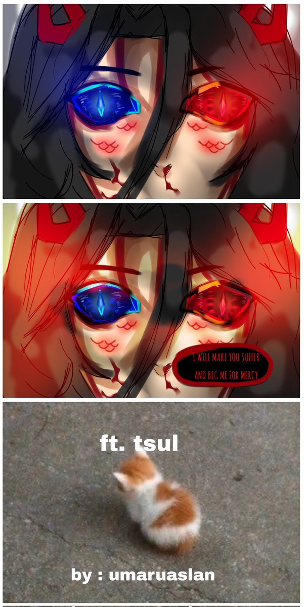 arydesu_1's tweet photo. Gotta save the boyfie 🍷🖤
Meow meow🐟
#tsuillust
#voltillust
@TsulDesu @volta_FF https://t.co/Mz7dsbXZ21