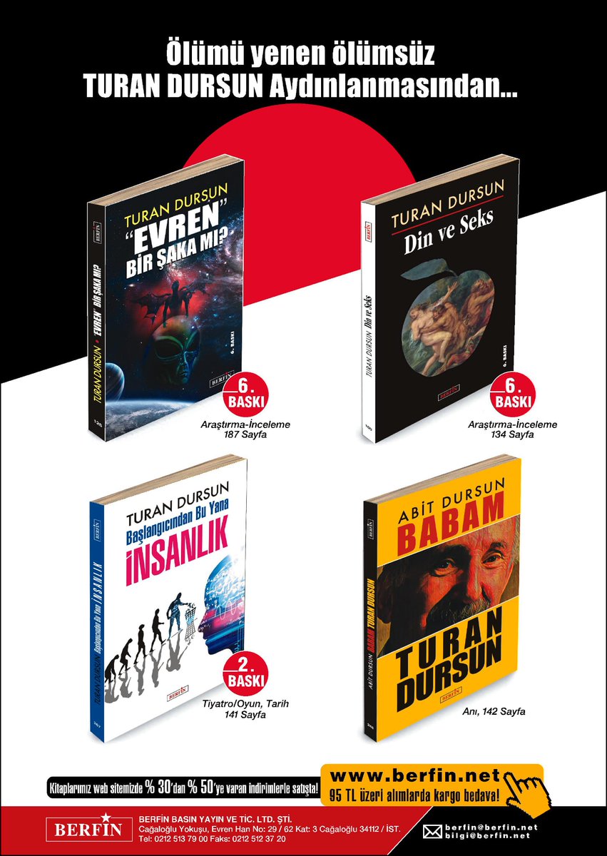 berfinyayin's tweet photo. Büyük Aydınlanmacı
TURAN DURSUN'a Saygıyla... https://t.co/rc9VbVm1tg