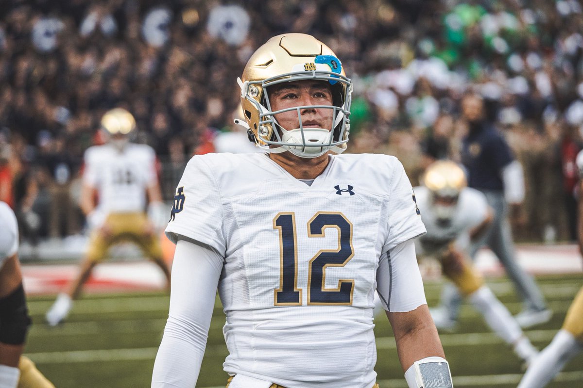 Taking his first snap tonight, <a href="/tylerbuchner/">Tyler Buchner</a> becomes the first Chinese-American to start at quarterback for a Power 5 Level football program.