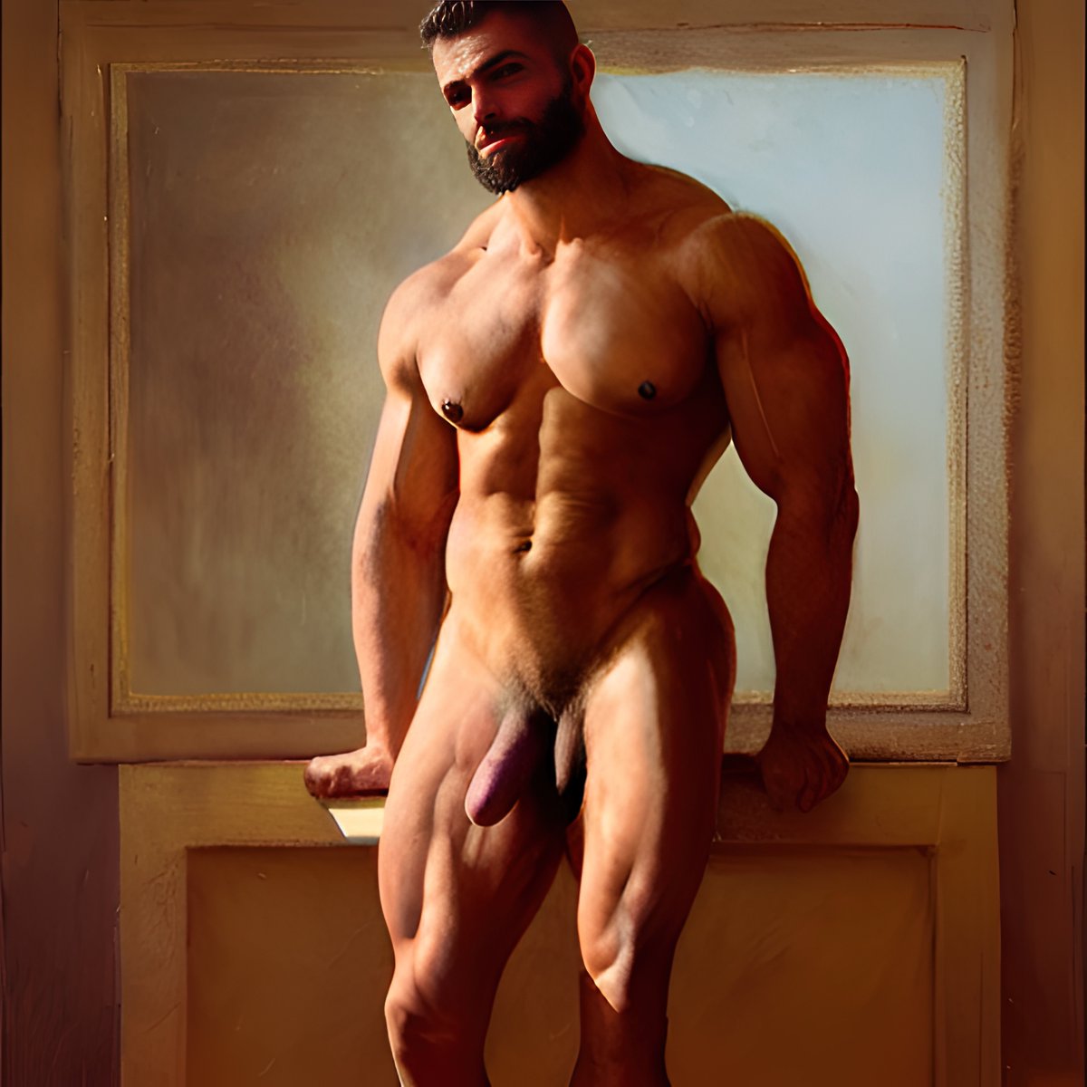 aihunks's tweet photo. #AiArt #AiMen #AiHunks #guys #aiporn #nude #musclemen #hotmen #digitalArt #abs #nsfw #stablediffusion #gayporn https://t.co/m3ab2KNNYH