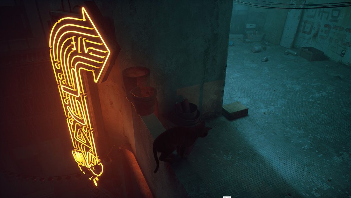 CorpoScum's tweet photo. #Stray #lighting #CyberPunk #steam #graphics #Pretty #Destopian #Beautiful #CyberCat #Kitty https://t.co/uobZFoHKEY