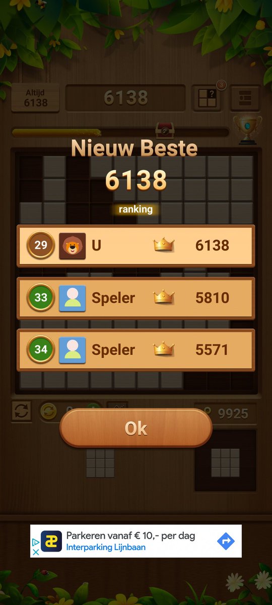 Sidneykluswerk's tweet photo. Ben ik toch ergens goed in ☺️😆
Nr 1 🙌🙌🙌
Erg hoge score gehaald!
#QBlock https://t.co/f6ajPSeZnV
