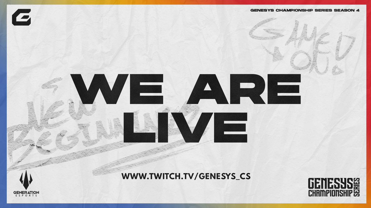 Genesys_CS's tweet photo. We are finally LIVE! Our first matchup of the night will be @Leviathans_GG vs @vdotR6 and the Squirtle Squad.

Come join @stickula and @Kindertutn on air!

https://t.co/ISZ1mxc2nH https://t.co/iDTnCf86CH