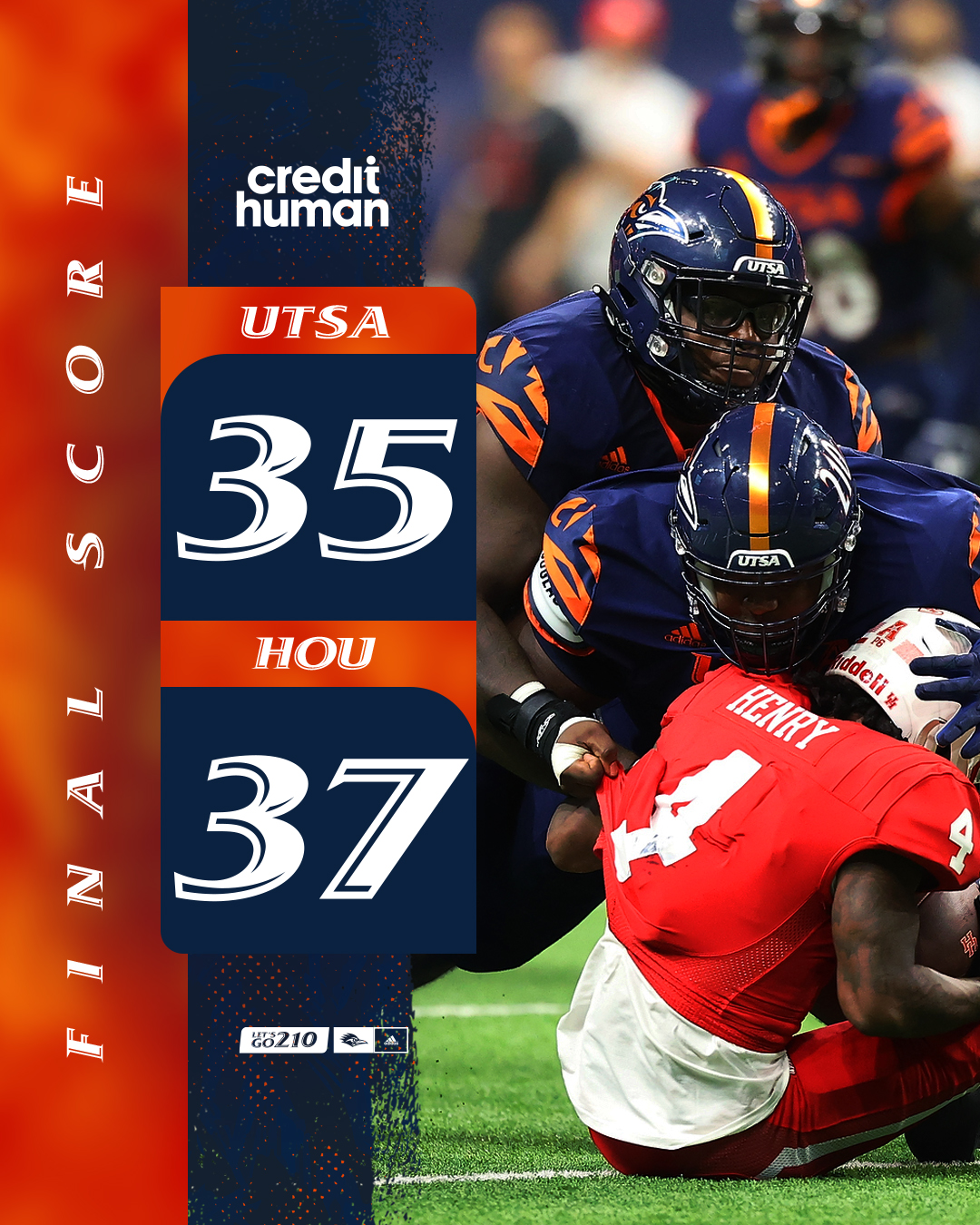 Utsa football score deals