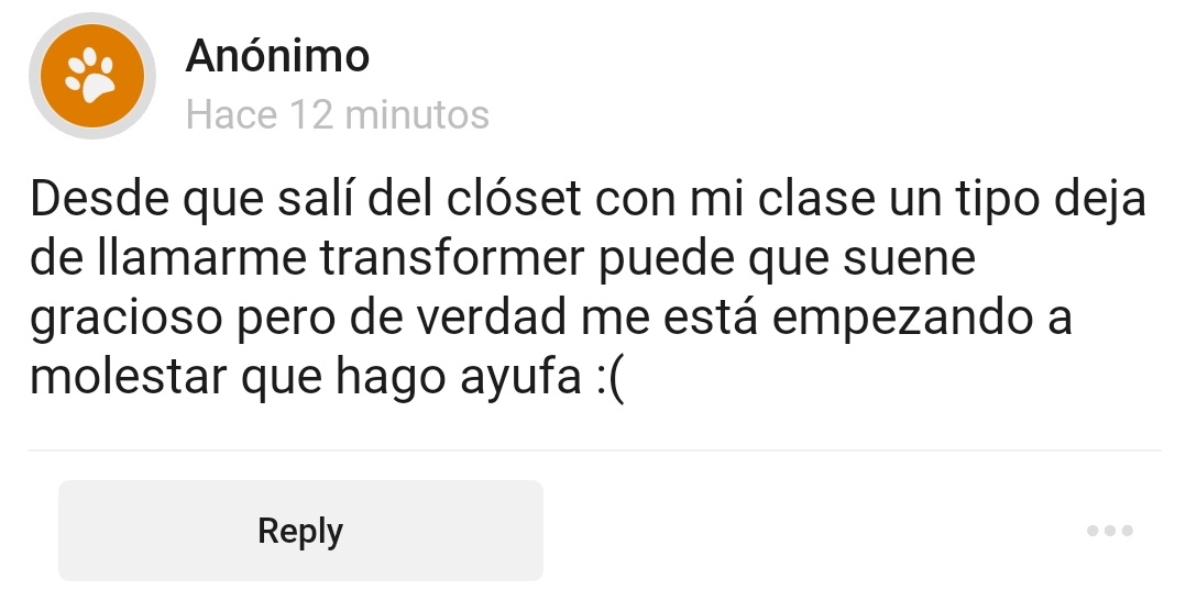 ccenbys's tweet image. pucha anon :( , solo te puedo decir que trates de hablar con el/la directora y profesores, y si sigue amenaza a el idiota y córtale los huevos /hj