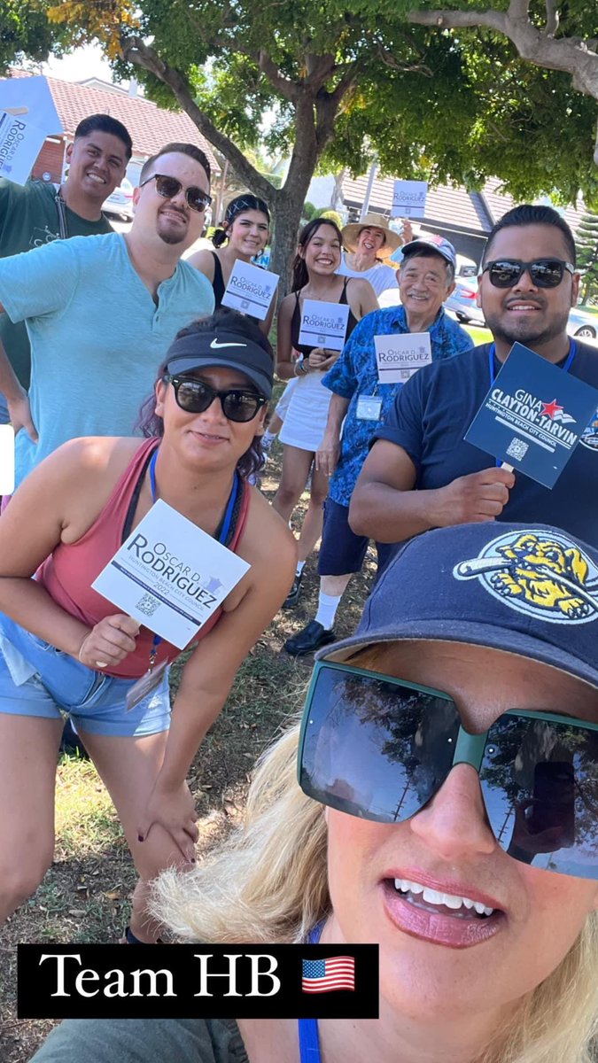 KenInouyeHB's tweet photo. Great turnout at our voter outreach event today for #TeamHB! Visit https://t.co/3QyeVZdXiR for future canvassing events!

📸: @gclaytontarvin https://t.co/nGQC56F3Nz