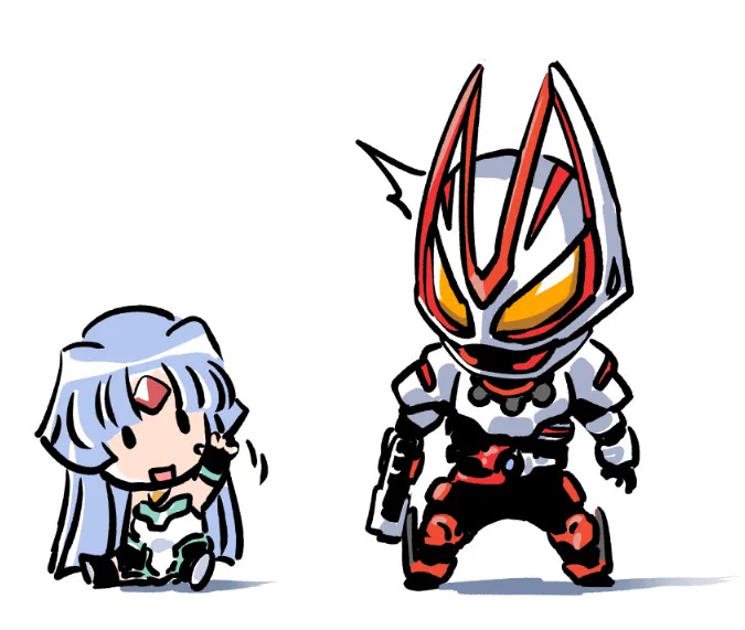 キツネはなんだか親近感^^
#仮面ライダーギーツ 