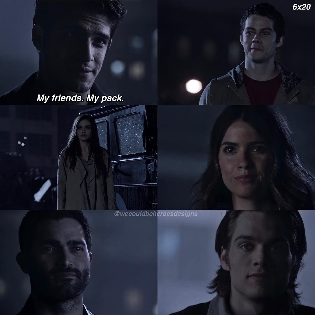heroesdesigns's tweet photo. My heart was GLOWING watching this scene!!! 😍 This quote perfectly encompasses everything Teen Wolf is about! 🌙 Check out our ‘My Friends My Pack’ Tee, featuring Scott’s pack symbol, at the link below!!🤍 #teenwolf #teenwolfedit #teenwolfmerch 

https://t.co/sIvN1VdHFm https://t.co/20Nd0QWj2T