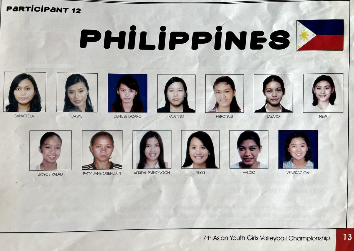 marujabanaticla's tweet photo. Asian Youth Girl Volleyball Championship 2008 🇵🇭 https://t.co/DXpY2QSX91