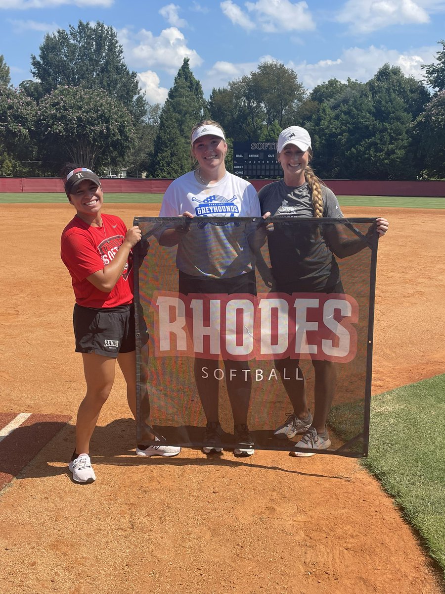 Thank you so much Coach Rebecca Arbino and RT Cantillo for having me today for a tour and and few lessons at <a href="/RhodesCollege/">Rhodes College</a>. I can’t wait to see you again soon!