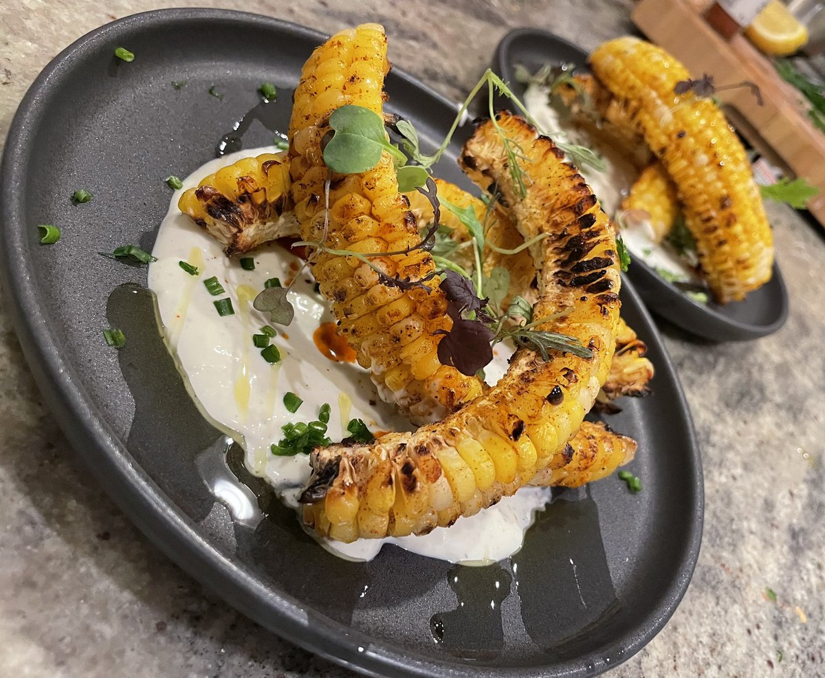 DrBanjoCrush's tweet photo. Sometimes the meme food is actually pretty freaking good. #cornribs #ChemistsWhoCook https://t.co/1jOuw570ZO