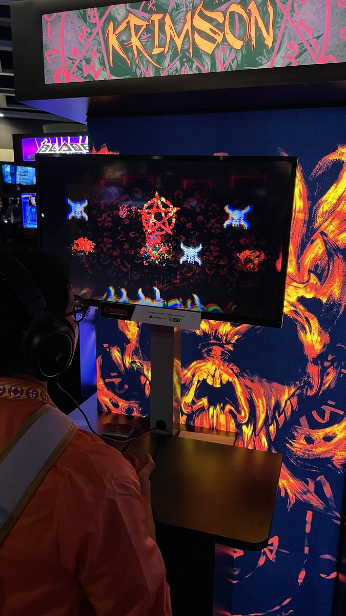 Brutal. Demo Krimson at #PAXWest booth #425