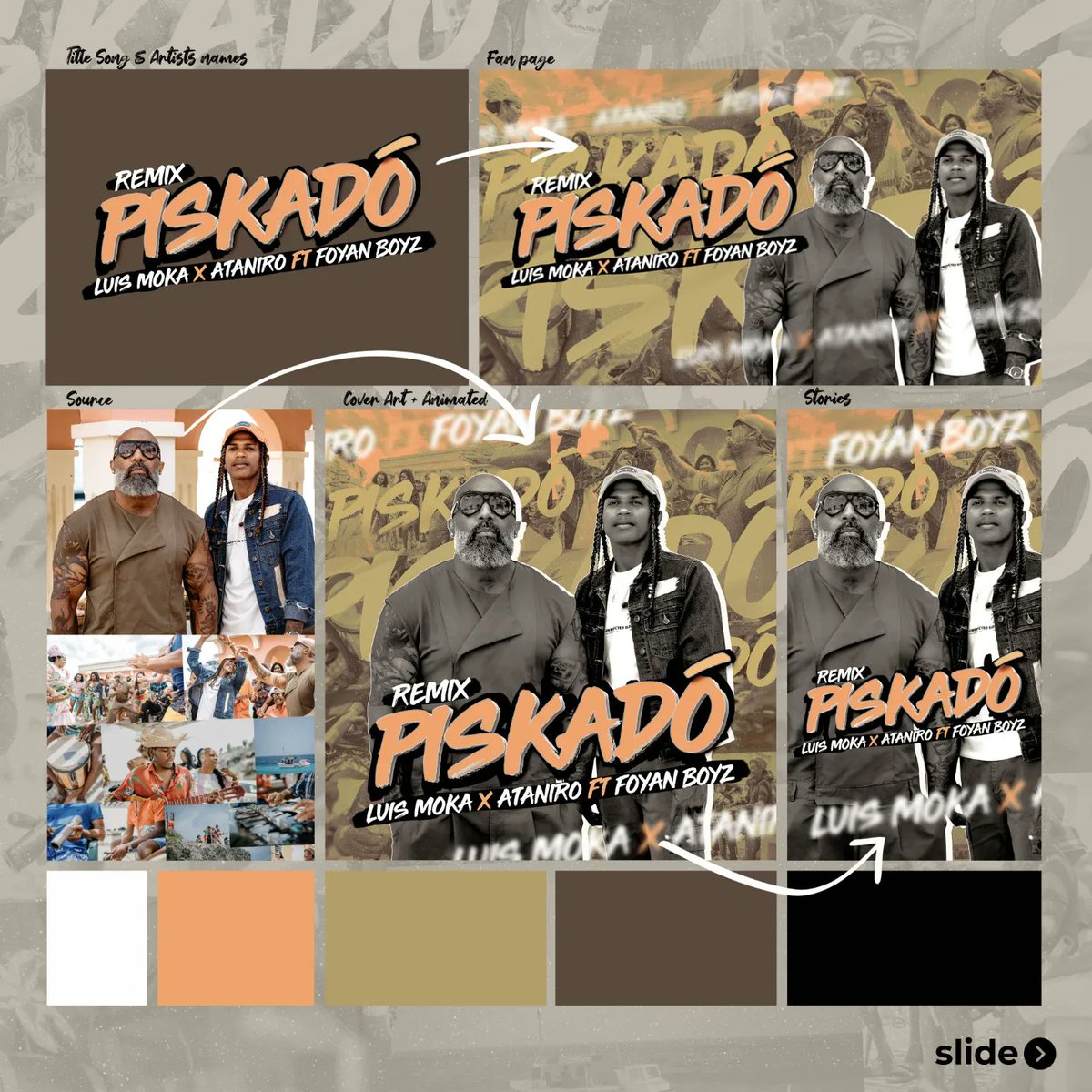 skillmatica1's tweet photo. "Piskado RMX" cover art design for @ataniro and Luis Moka. #design #graphicdesign #coverart https://t.co/saKieu4Xb8