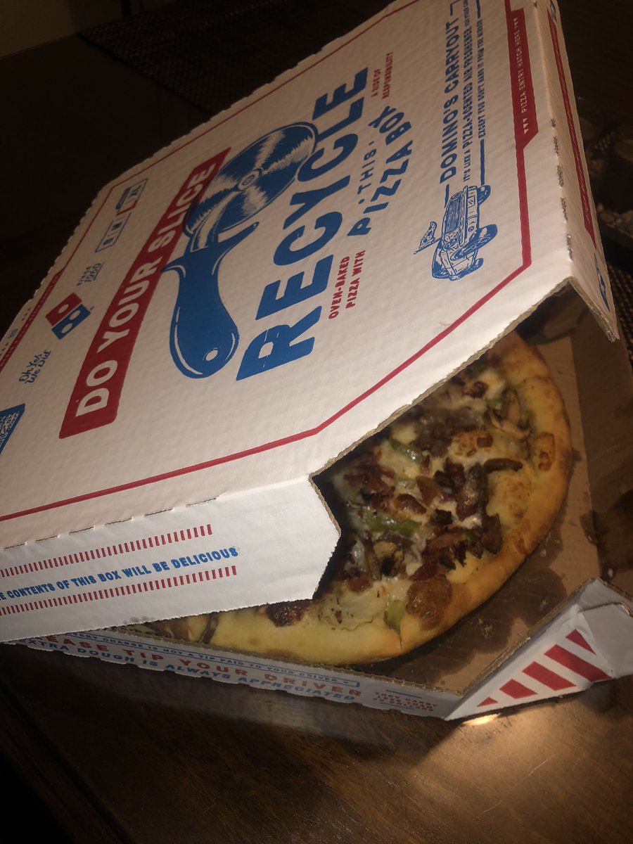 Willbrr1974's tweet photo. @brookerturner73 L👀K AT WHAT U MADE ME DO 💪🏼🤣😋🤤😊
#PhillyCheesesteak #ExtraBacon @dominos https://t.co/0WQrwGgo6g