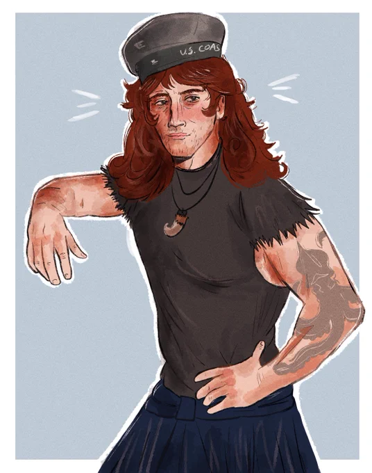 c0ms of  and her partner's wicked cool fallout ocs ! 