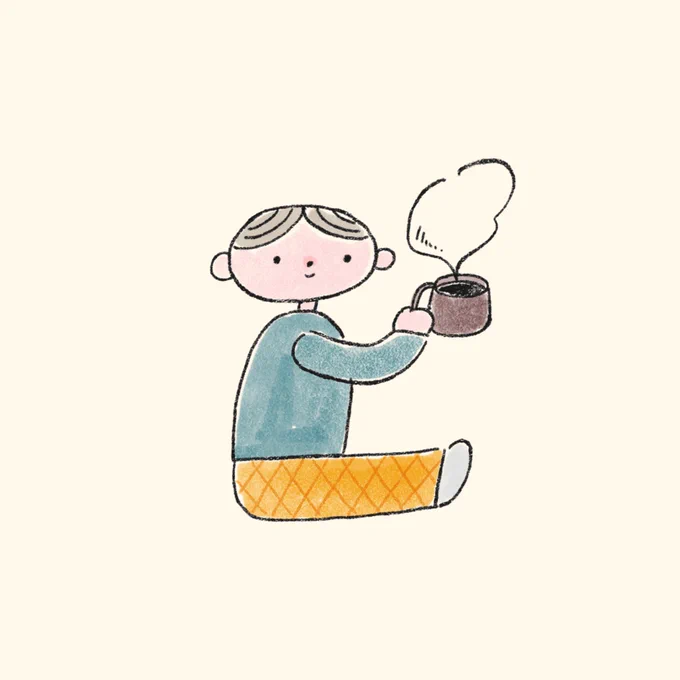 適当に描いたラフの方がなんだかかわいい 