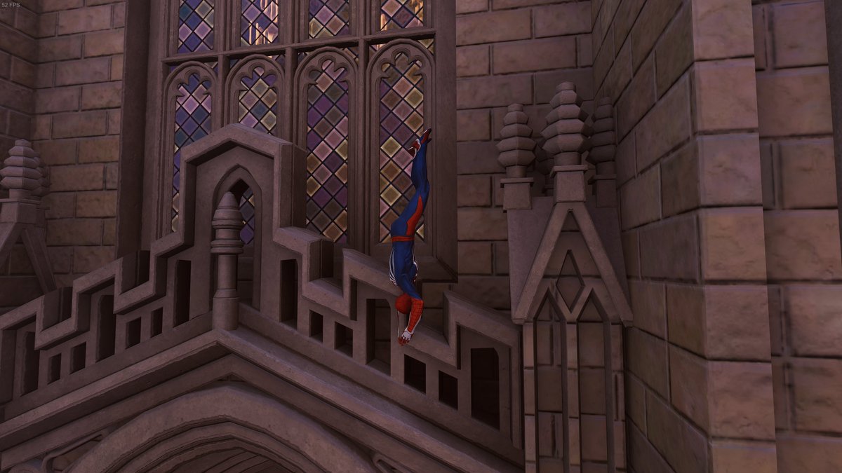 Got stuck. Spider-Man won't move. https://t.co/D5ZAyQyXgI