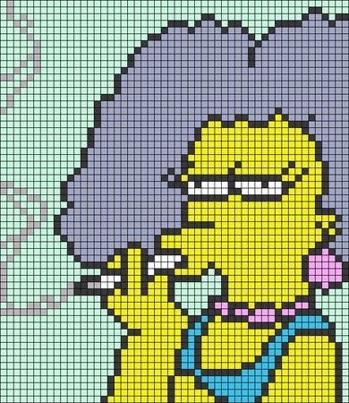 LouLouCheecher's tweet photo. Some Simpson’s pixel art I found on Pinterest. Perfect for Perler bead patterns! #pixelart #perlerbeads #perler #hama #hamabeads #artkal #artkalbeads #meltybeads #fusebeads #kandi #kandipatterns #beadart https://t.co/isQiwtYVOa