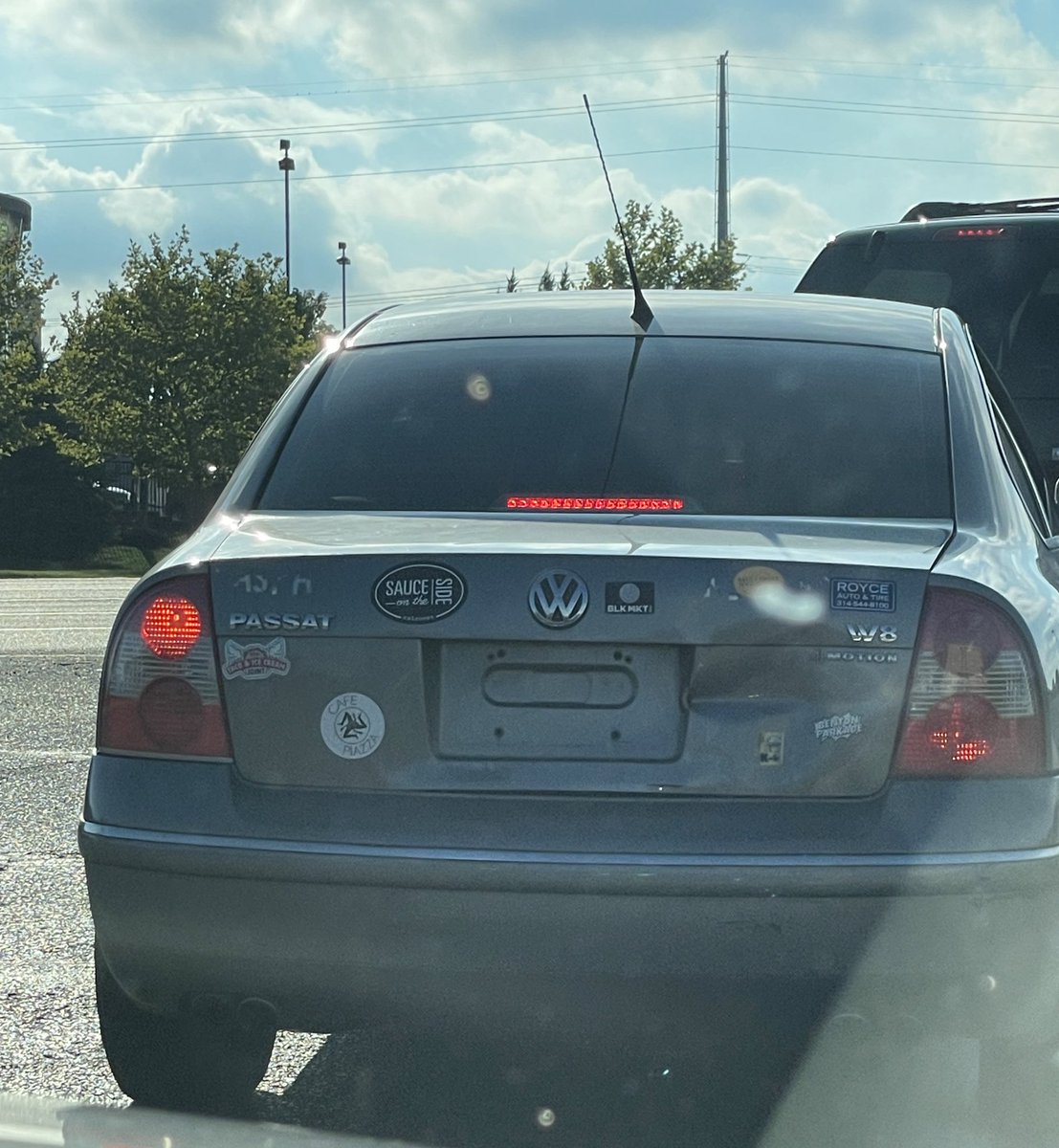 Hey <a href="/Car_Guy_Tom/">Tom Appel ™</a> look what I found - a W8 Passat - mad Scientist engine. Explaining to wife was half the engine in Bugatti. Didn’t believe me 😃 #carspotter