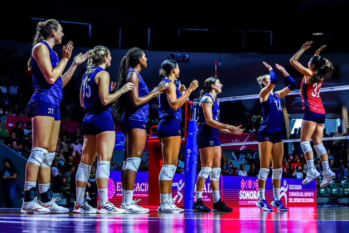 usavolleyball's tweet photo. The U.S. Women 🇺🇸 are hitting the court again this week at the Pan American Cup Final Six in the Dominican Republic. They open against Mexico on Sunday.

Get the roster and the schedule | https://t.co/6HVFohu2qy https://t.co/q3lYXiMBXg