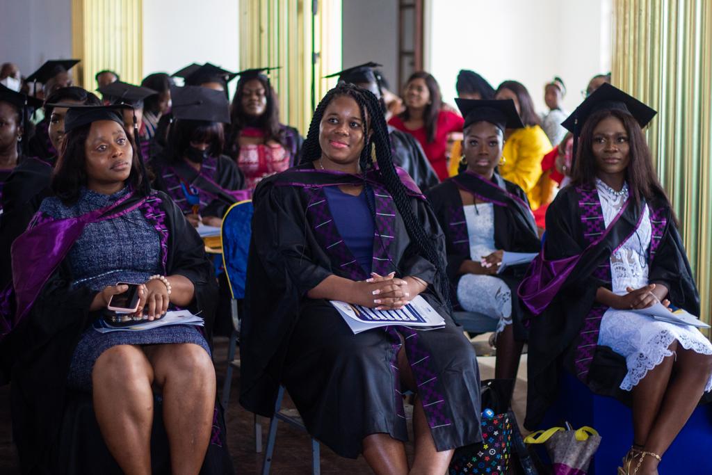 UG_SchoolOfLaw's tweet photo. Today, marked the conferment of degrees on excelling students of the University of Ghana School of Law (UGSOL).
Congratulations UGSOL class of 2022!🎉🎉🎉🎉
Below are a few highlights from the ceremony. 
#22UGSOLGraduates https://t.co/qw3NrNLVYh