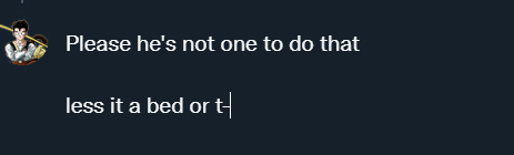 That's staying in drafts