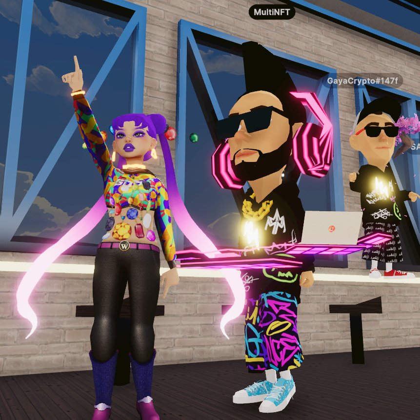 MAMATRAXdcl's tweet photo. OMG @DJTRAXNFT is EVERYWHERE I look ๐
๐คฃ@multinft @LordNemesisDCL @wishervodka @Vroomwayio #Decentraland #DCL #Web3 #AlphaParty https://t.co/MwgrSOyCHZ
