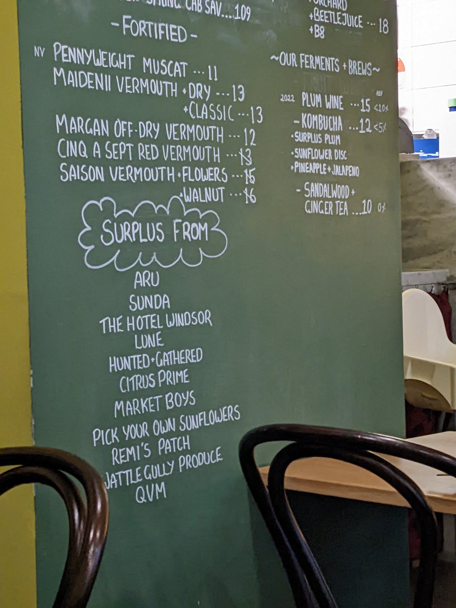 tiffw001's tweet photo. Minimisation of waste and the circular economy are key research themes @DeakinIfm, so it was great to spend a gorgeous evening @parcs.melbourne. Parcs is a fine dining restaurant tackling food waste in hospitality, with a menu made from 70% offcuts/surplus from sister restaurants https://t.co/15YqmX1D7z