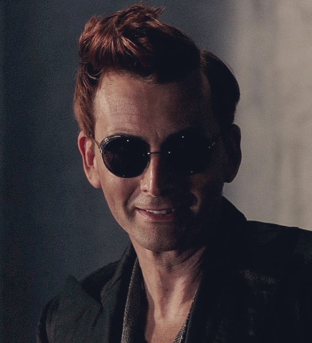 CrowleyDaily's tweet image. Crowley Of The Day: Halloween is coming up, which Disney villain do you think Crowley would dress up as? I say Maleficent.