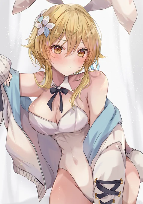 #GenshinImapct 白バニー蛍 