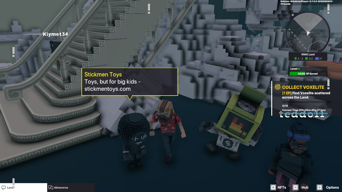 cheeonn111's tweet photo. @TheSandboxGame @warnermusic I just participated in the #SandboxAlphaS3Giveaway for a chance to win 500 SAND! Found Spinnin Record’s Rog3r, check out my screenshot below!
👇 https://t.co/N0fFHBs1n9