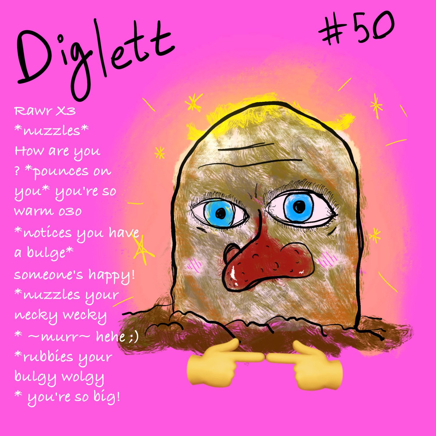 Diglett - #050 -  Pokédex