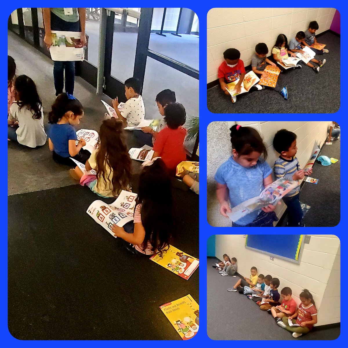xiodumas's tweet photo. Love seeing our Kinder and 1st grade students taking advantage of restroom breaks to read π @KaiserKISD #learningisthegreatestadventure https://t.co/FXON1W29Ot