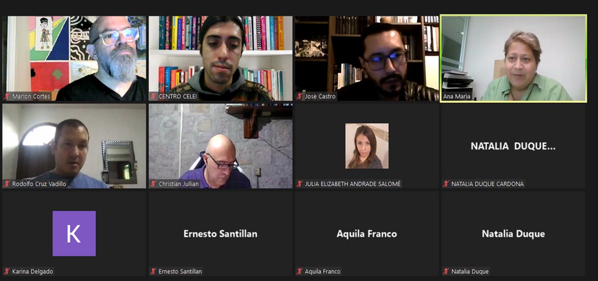 ALDOOCAMPOGONZ2's tweet photo. Compartiendo con mis estudiantes del Programa de Postdoctorado en Teoría crítica y perspectivas político-metodológicas sobre educación inclusiva transformadora en el Sur Global, impartido por CELEI este 2022 https://t.co/PDtDxv4JCy