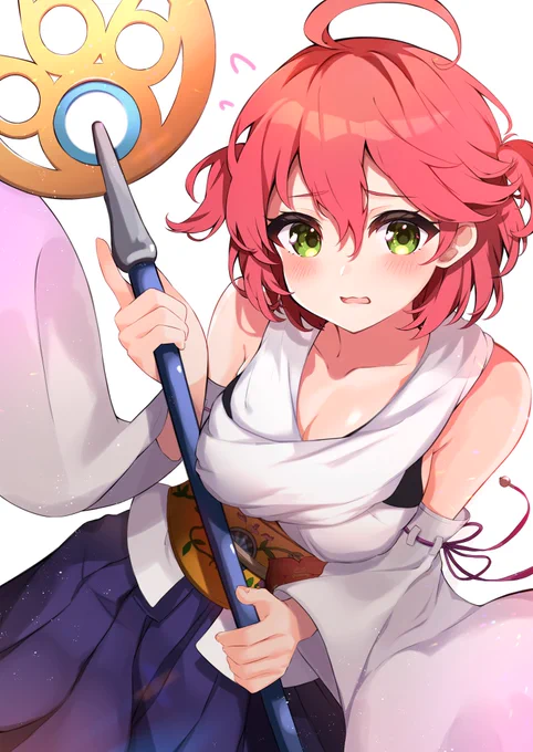 「みこのガードに...なってくれますか?」#miko_Art 