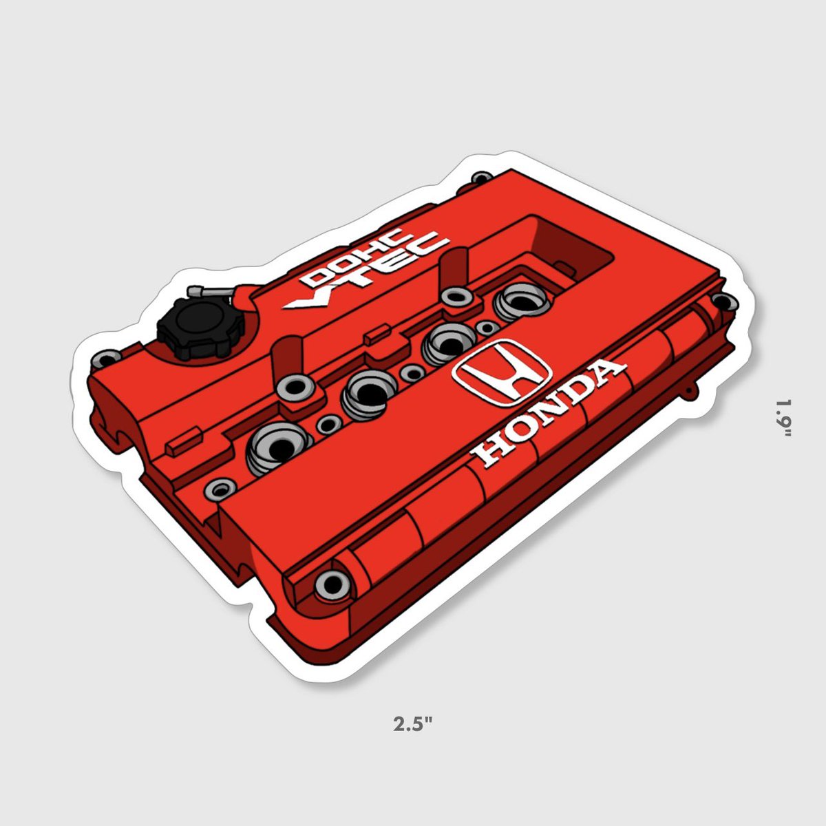 B &amp; K Valve Cover stickers for sale! 

cartoonedinc.com
