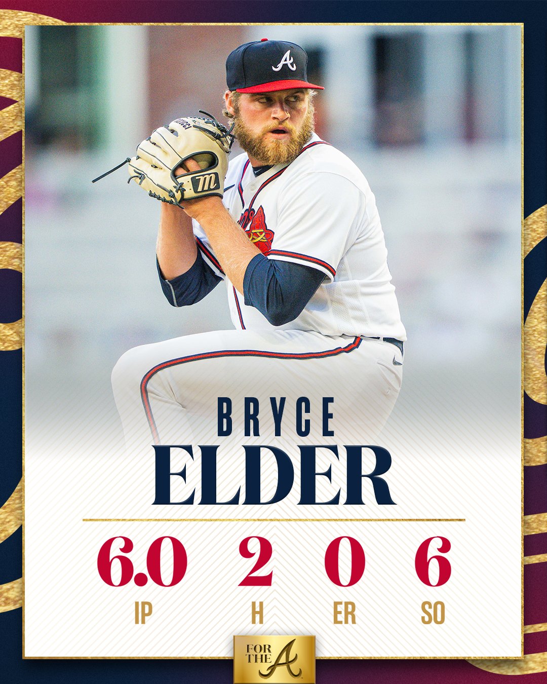 Atlanta Braves on X: A great outing for @bryce_elder13! #ForTheA   / X