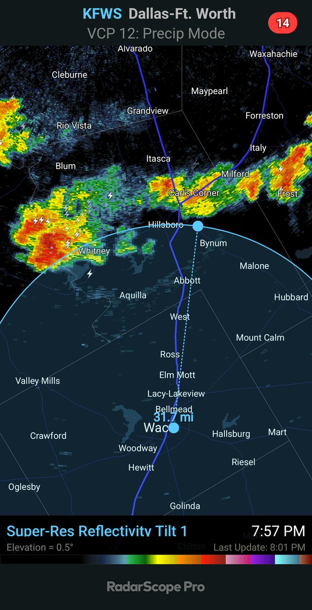 Baylor Weatherman (@baylor_weather) on Twitter photo Quick heads up to those at the <a href="/BUFootball/">Baylor Football</a> game, storms about 30 miles north of <a href="/BaylorStadium/">Baylor Stadium</a> are diving south. If they hold together, it might be a wet end to the game. Not a lot of lightning for now. #SicEm Quick heads up to those at the <a href="/BUFootball/">Baylor Football</a> game, storms about 30 miles north of <a href="/BaylorStadium/">Baylor Stadium</a> are diving south. If they hold together, it might be a wet end to the game. Not a lot of lightning for now. #SicEm