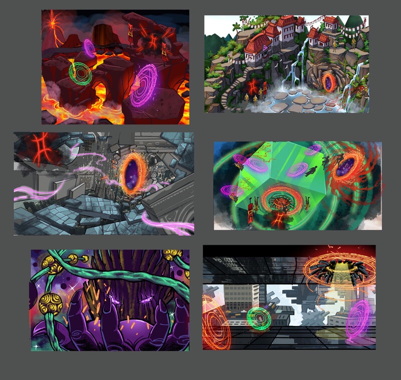 Concept art for the Doctor Strange Event!