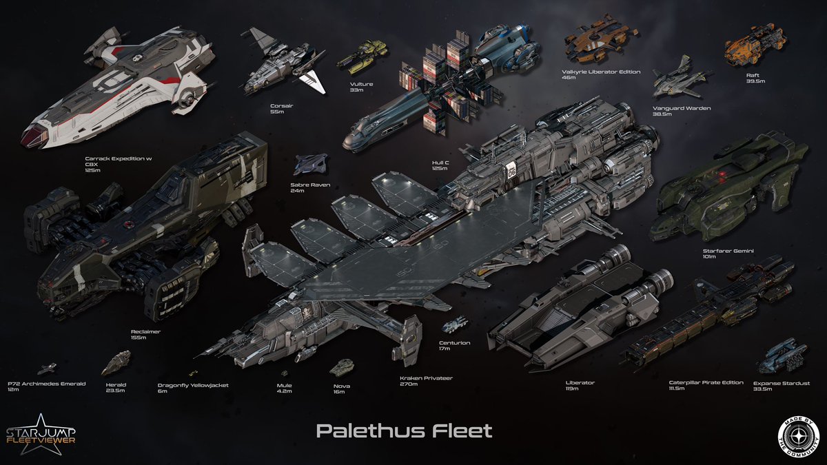 _Epsyk's tweet photo. Now, better arranged. @starjumporg #fleetviewer https://t.co/k1uG2NB8AW https://t.co/196wAOvzE0