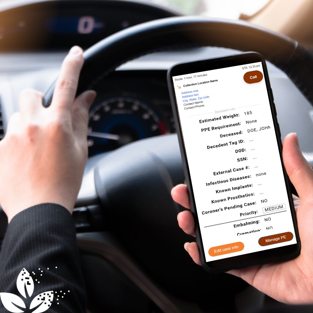 CAIRNSTACK's tweet photo. MorTrack helps simplify the process of decedent transportation. Get updates on collection assignments, directions for the best route, and online forms with e-signatures. 

Learn more on our website at https://t.co/ww7ebYKOD0 and get started today! https://t.co/hr3AVBreat