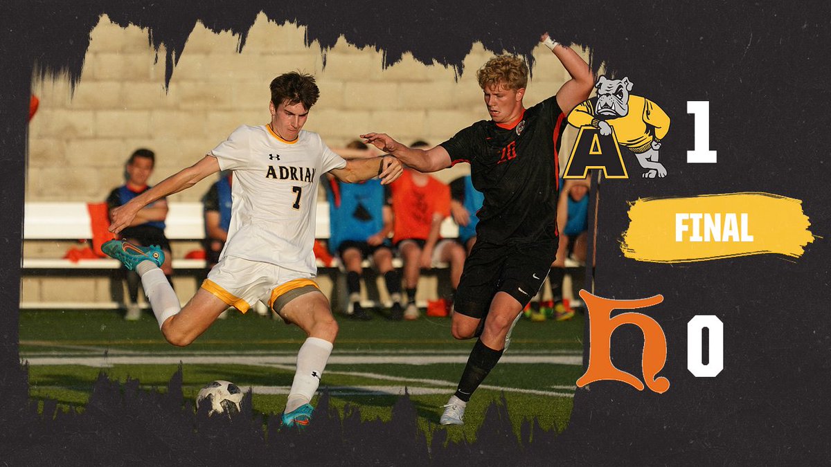 adrian_msoccer's tweet photo. BULLDOGS WIN! Adrian grabs its first win of the season over Heidelberg!
#d3soccer https://t.co/IZq9qNwwSs
